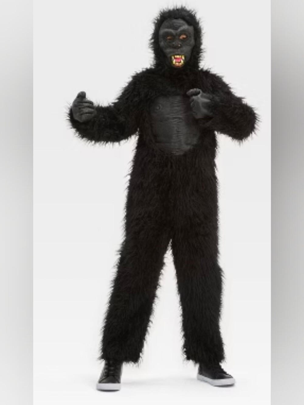 NWT Hyde & Eek Kids Gorilla Costume Large 10-12